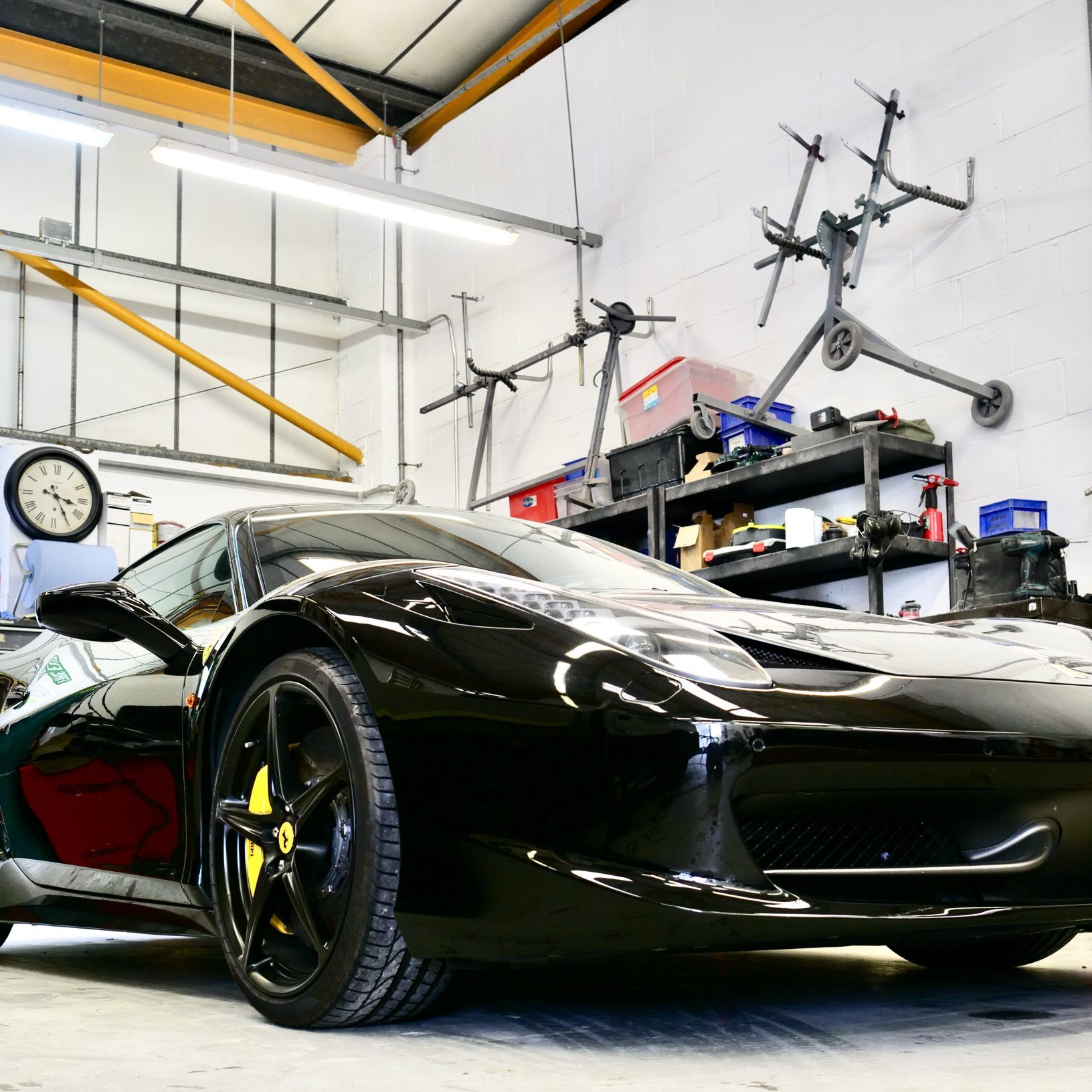Vehicle body repair example — GM Clements Body Shop Alfreton